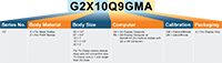 Computer Displays for G2 Flowmeter Matrix