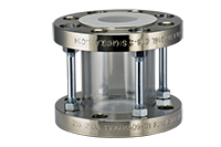 S18FL Series Flanged Full View Shielded PTFE-Lined Sight Flow Indicators