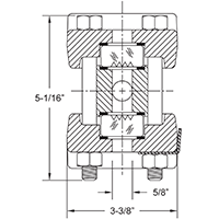 Series H13 Medium Pressure Reflex and Transparent Armored Gauges (H13B-T11-05NE-AAA-BLL) - 2