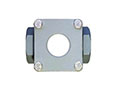 S16 Series 300 lb, 600 lb, 900 lb, and 1500 lb Threaded Plain Type Double Window Sight Flow Indicators