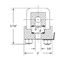 Series H12 Low Pressure Reflex and Transparent Armored Gauges (H12-R111-05NE-AAA-LLX) - 2